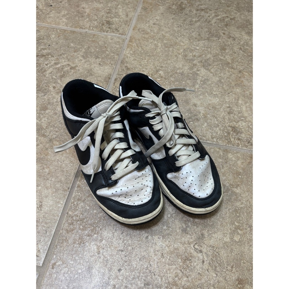 Nike‎ Dunk Low Panda Black White Sneakers FQ8899-100 Womens 7.5